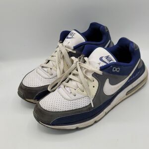 NIKE AIR MAX WRIGHT 3 Wolf Grey Navy Blue White 687974-111 Men's Size 12